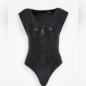 VERO MODA vmkalla Bodystock, shimmer bodysuit, XS.